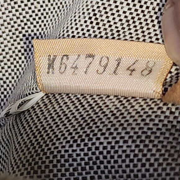 Vintage Dooney & Bourke Brown Leather & Tan Monogram Canvas Satchel 12.5"X7.5"X5 - Picture 11 of 14